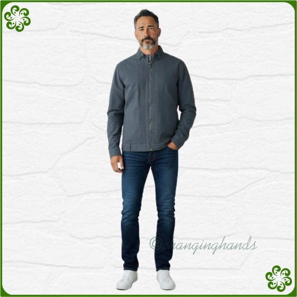 Vintage GIORDANO Men’s Long Sleeve Cotton Jacket